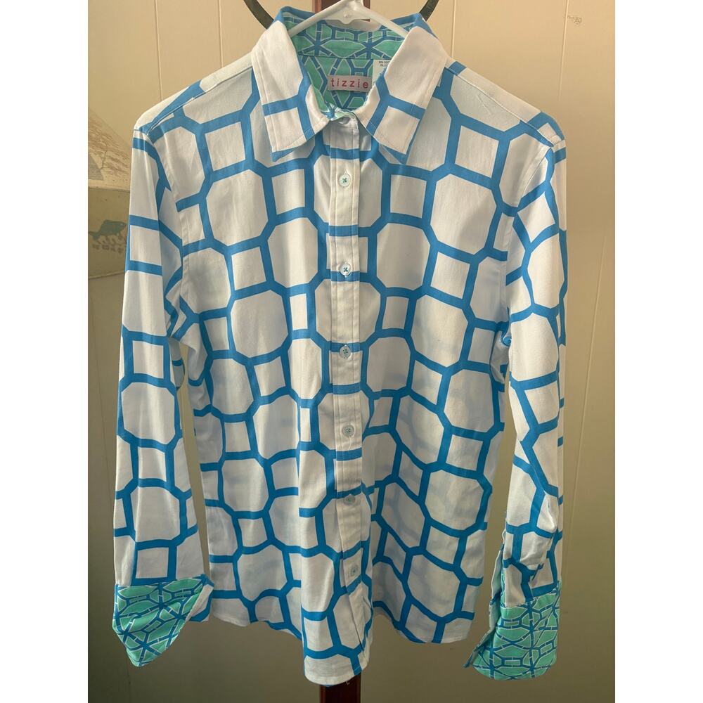 Tizzie Premium Cotton Buttondown Sz Medium